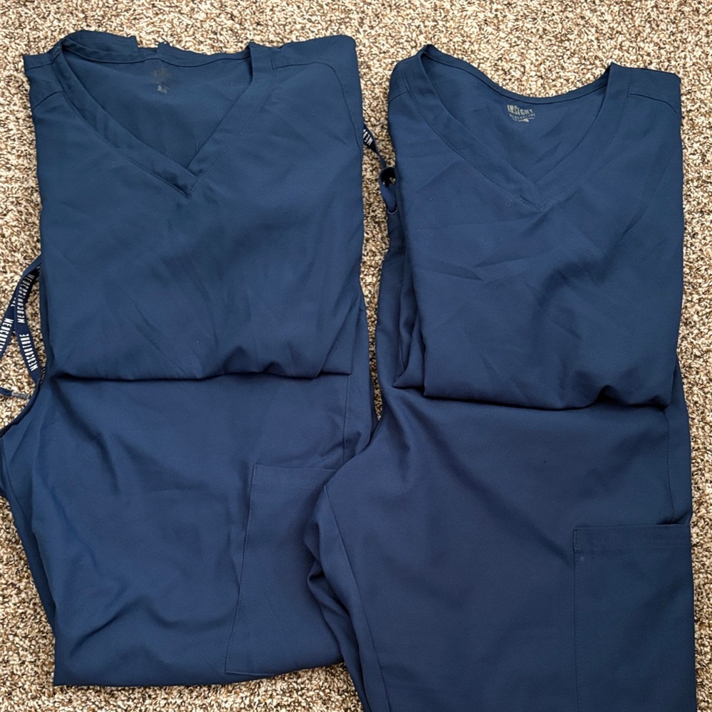 Navy Blue Women scrubs Medcouture